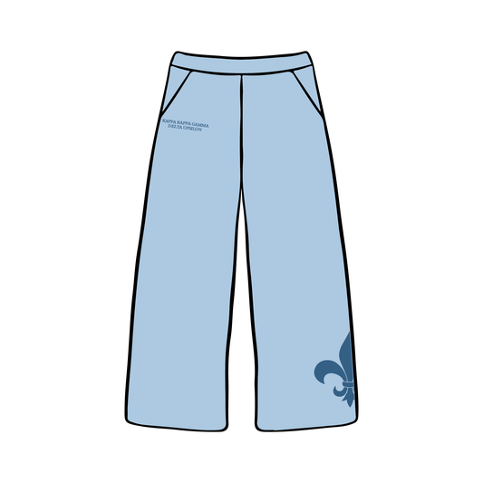 University of Georgia x Kappa Kappa Gamma 'Fall Rush 2025' Wide-leg Sweatpants