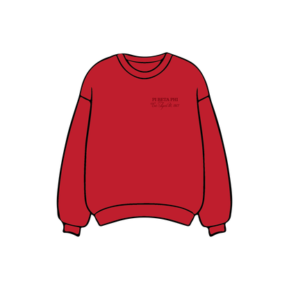 University of Georgia x Pi Beta Phi 'Fall 2025' Crewneck