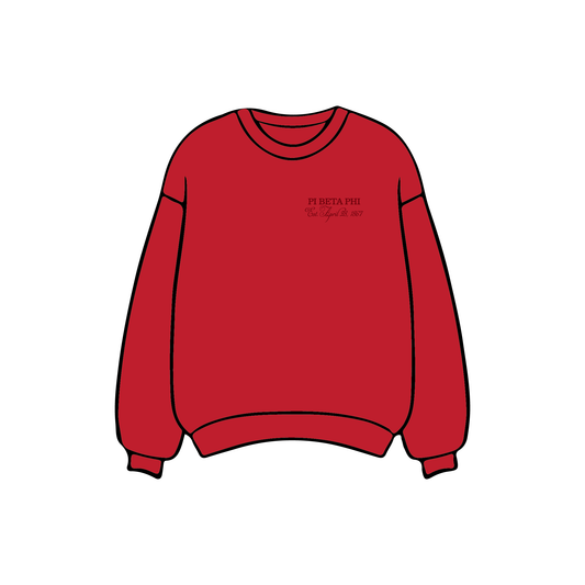 University of Georgia x Pi Beta Phi 'Fall 2025' Crewneck