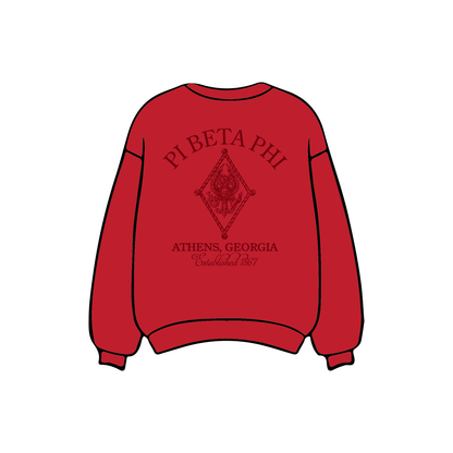 University of Georgia x Pi Beta Phi 'Fall 2025' Crewneck