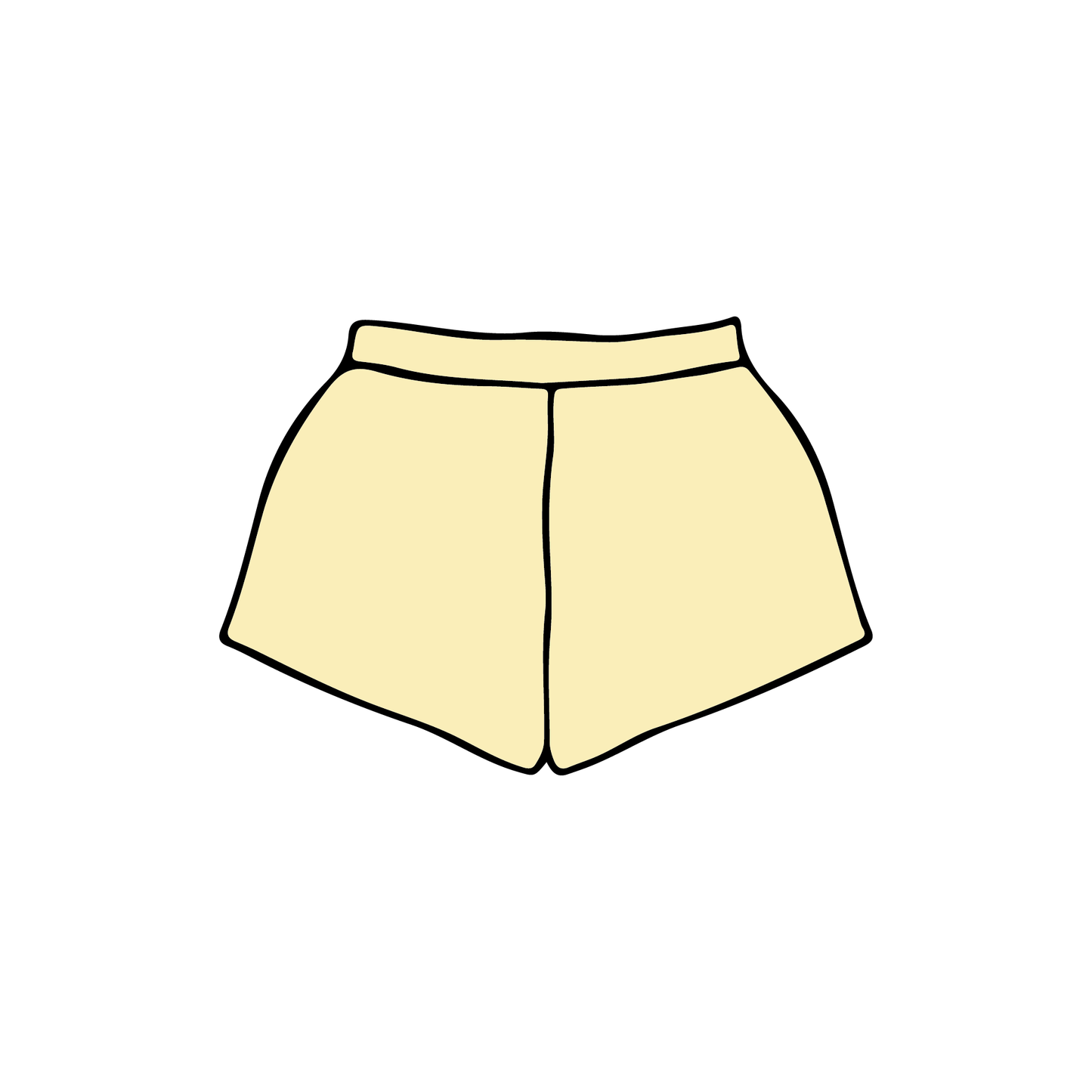 University of Iowa x Gamma Phi Beta 'General Merch' Sweatshorts