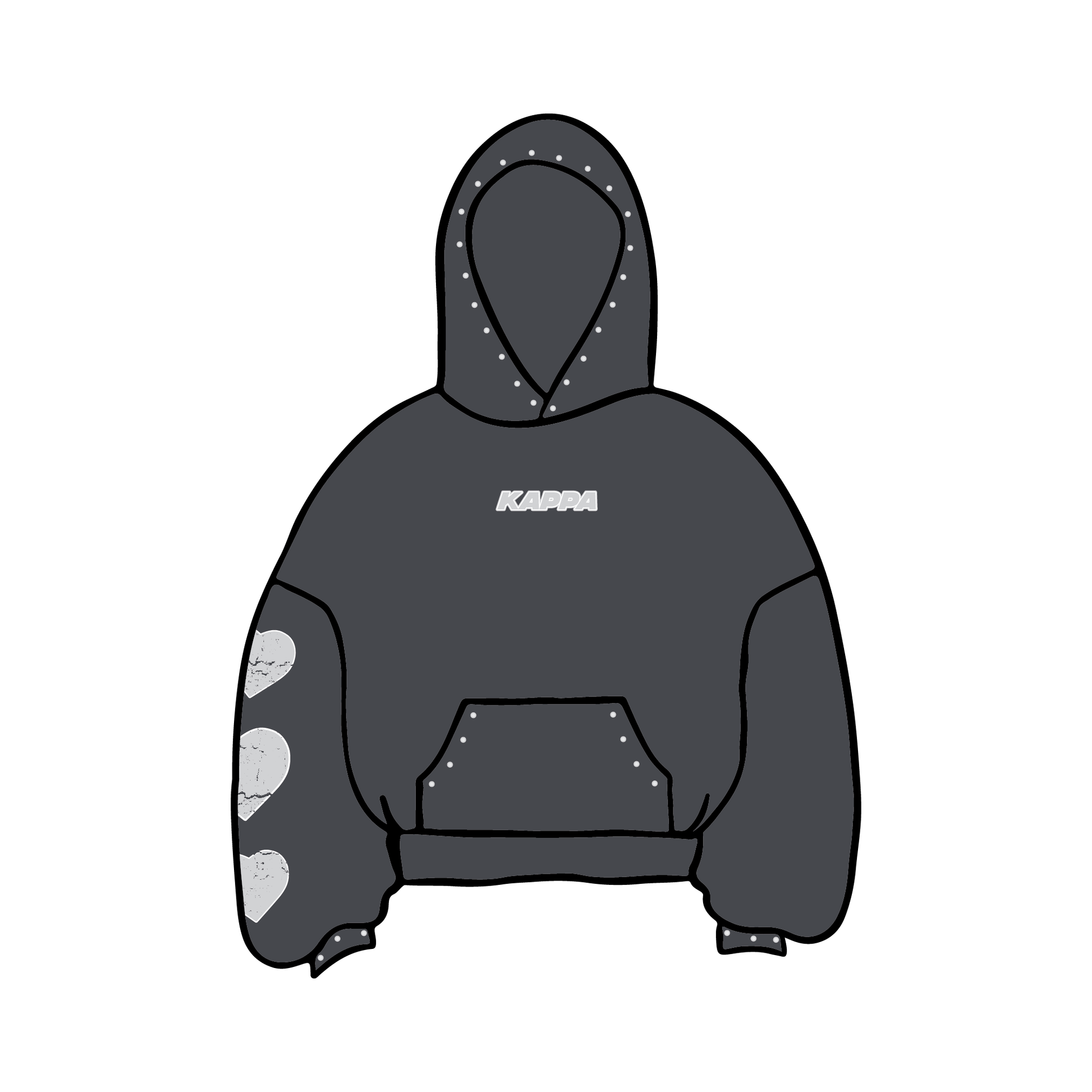 University of Iowa x Kappa Kappa Gamma 'Spring Merch 2025' Hoodie S