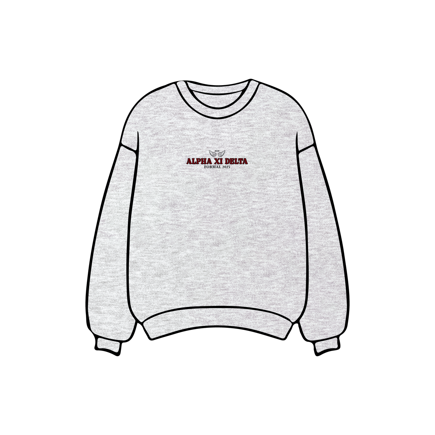 University of Maryland x Alpha Xi Delta 'Angel' Crewneck