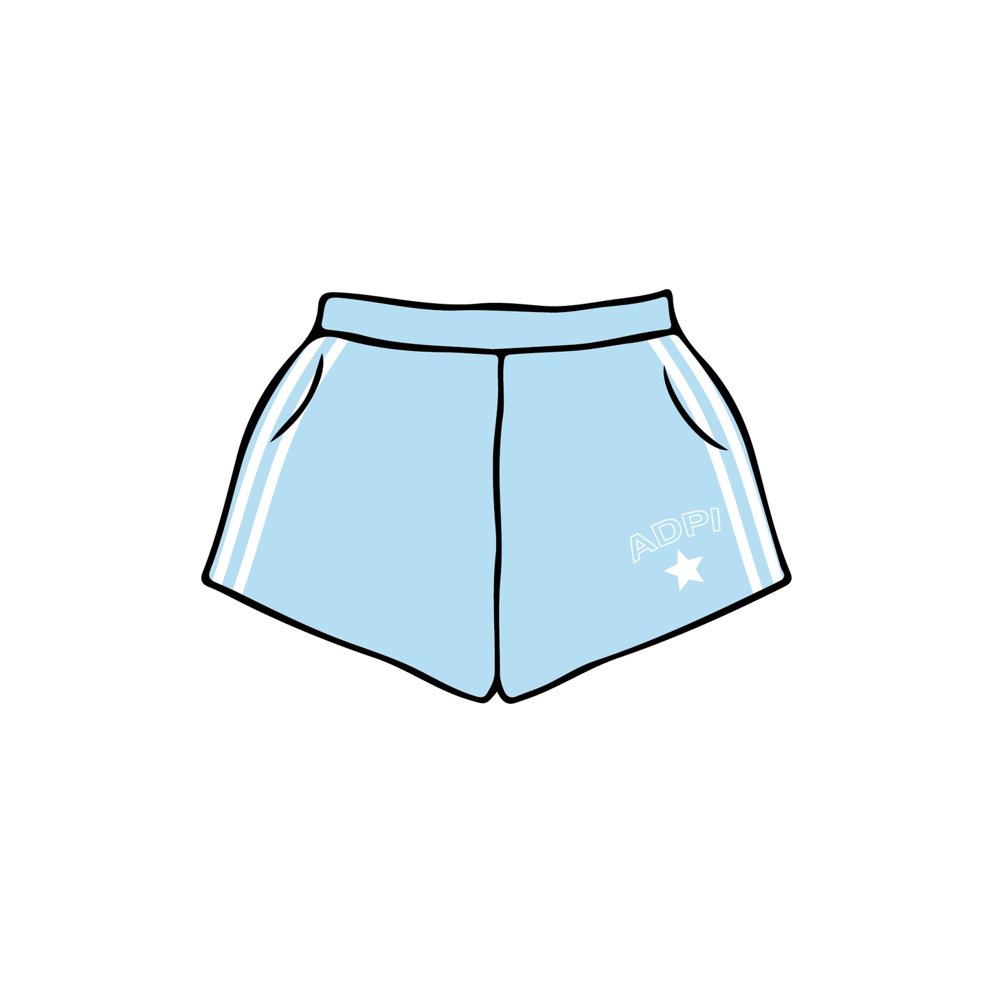 University of Missouri x Alpha Delta Pi 'Work Week' Sweatshorts