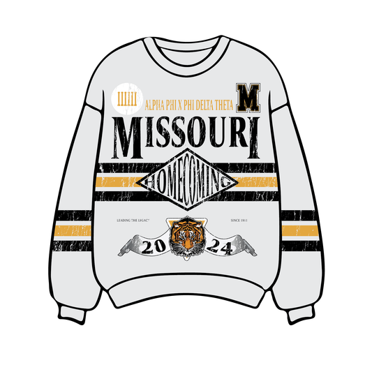 University of Missouri x Alpha Phi 'Homecoming' Crewneck