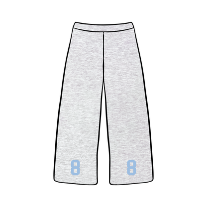 University of Missouri x Delta Delta Delta 'Work Week' Wide-leg Sweatpants
