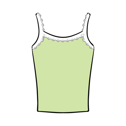 University of North Carolina Wilmington x Alpha Phi 'Bid Day 2025' Spaghetti Tank Top