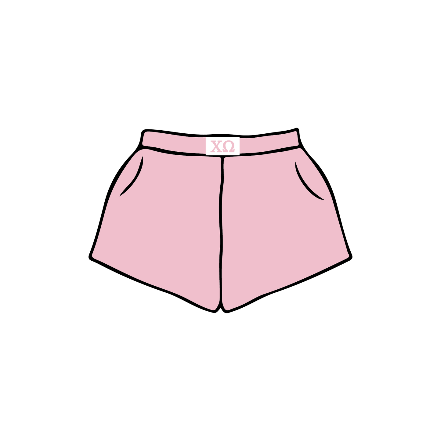 University of North Carolina at Charlotte x Chi Omega 'General' Sweatshorts