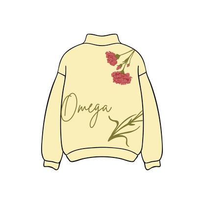 University of Oregon x Alpha Chi Omega 'Spring Term Merch' Mockneck