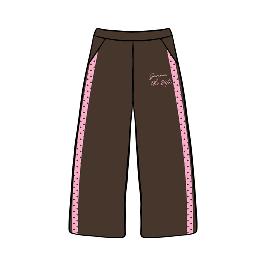 University of Oregon x Gamma Phi Beta 'Fall Merch Drop' Wide-leg Sweatpants