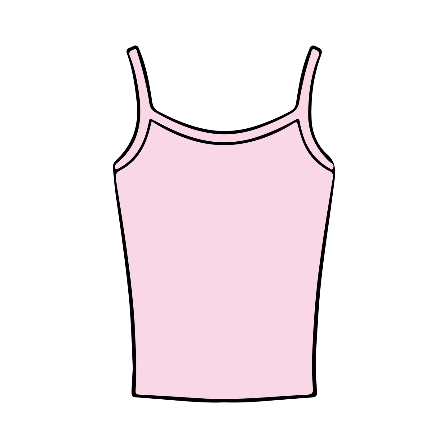 University of South Dakota x Alpha Phi 'April Merch' Spaghetti Tank Top