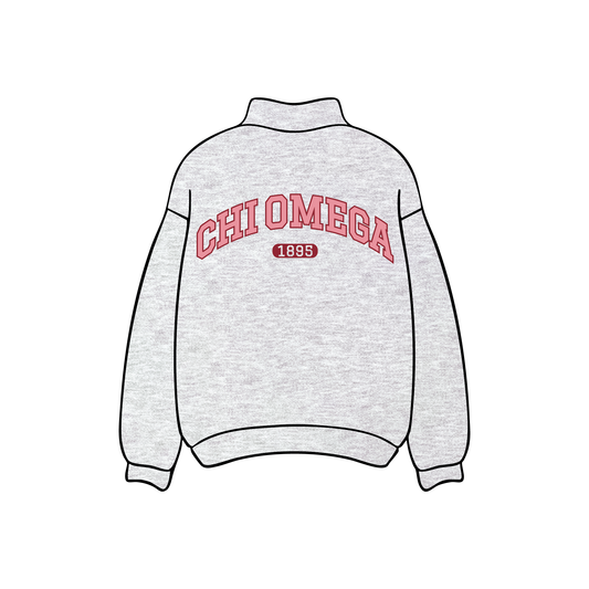 University of Virginia x Chi Omega 'Fall Merch Pack' Mockneck