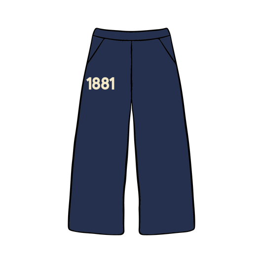 University of Wisconsin-Madison x Delta Gamma 'Senior Merch' Wide-leg Sweatpants