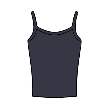 University of Alabama x Sigma Kappa 'General Merch' Spaghetti Tank Top