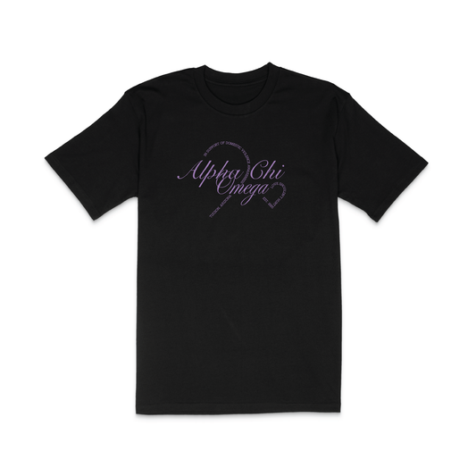 University of Arizona x Alpha Chi Omega 'Fall Rush 2025 (Philo Round)' Tee
