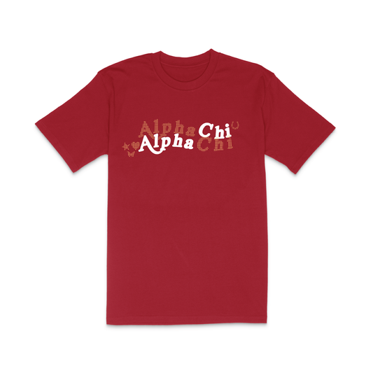 University of Arizona x Alpha Chi Omega 'Fall Rush 2025 Lucky Charm' Tee