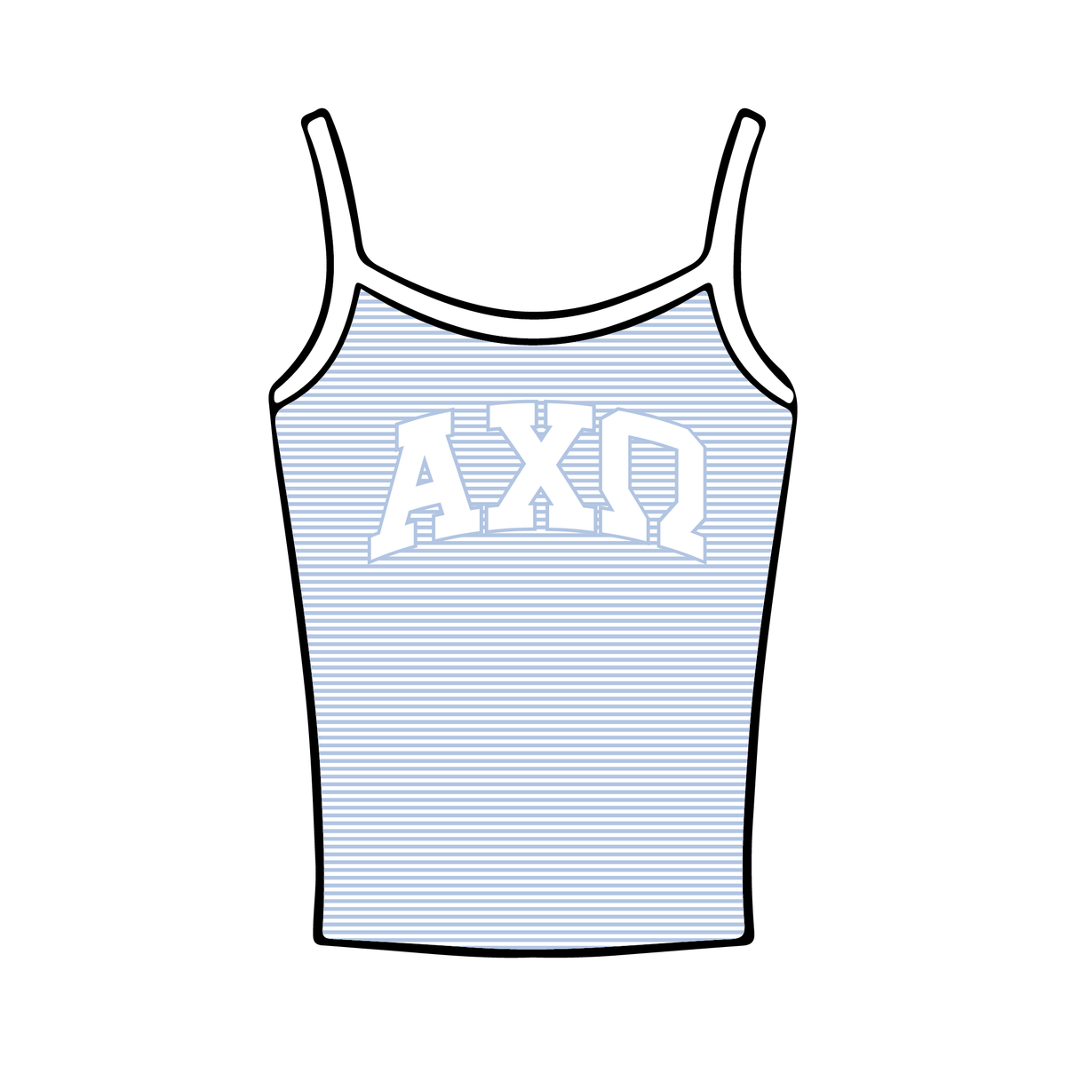 University of Arizona x Alpha Chi Omega 'Optional Merch' Tank Top