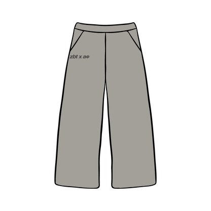 University of Arizona x Zeta Beta Tau x Alpha Phi 'Spring Fling' Wide-leg Sweatpants