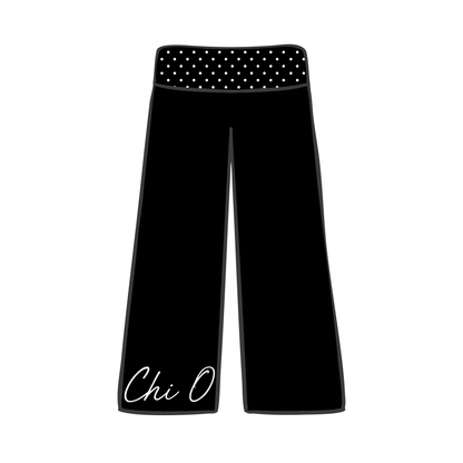 University of Arizona x Chi Omega 'No Event' Foldover Pants