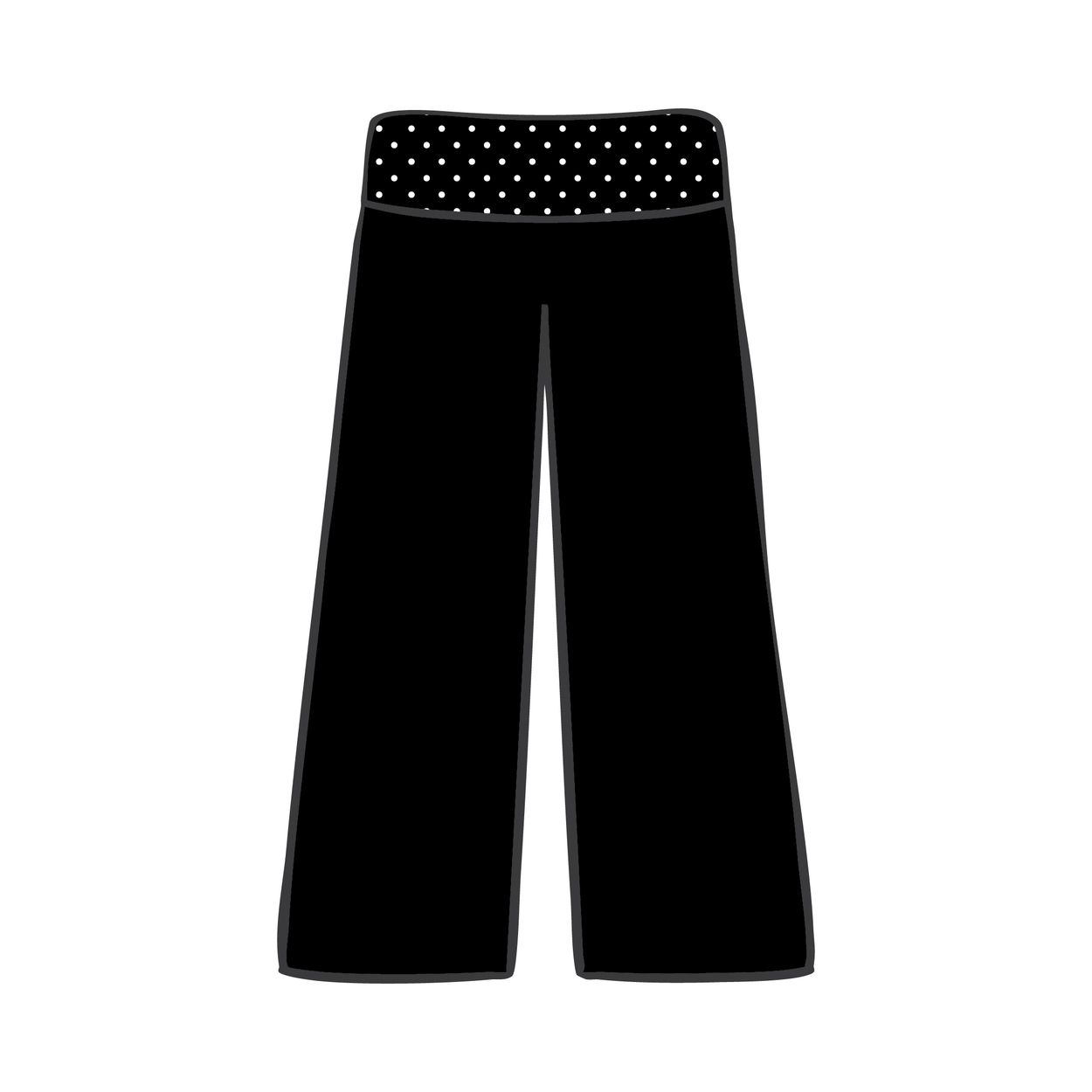 University of Arizona x Chi Omega 'No Event' Foldover Pants
