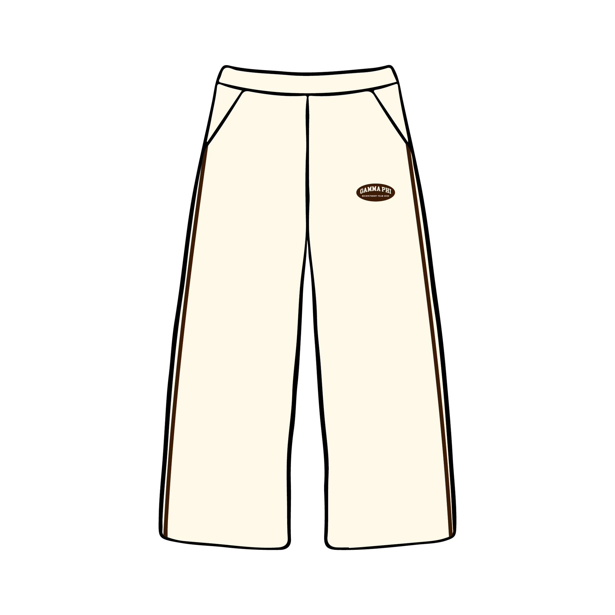 University of Arizona x Gamma Phi Beta 'Recruitment Team' Sweatpants