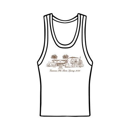 University of Arizona x Gamma Phi Beta 'Spring COB' Tank Top