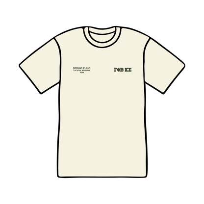 University of Arizona x Gamma Phi Beta 'Spring Fling' T-Shirt