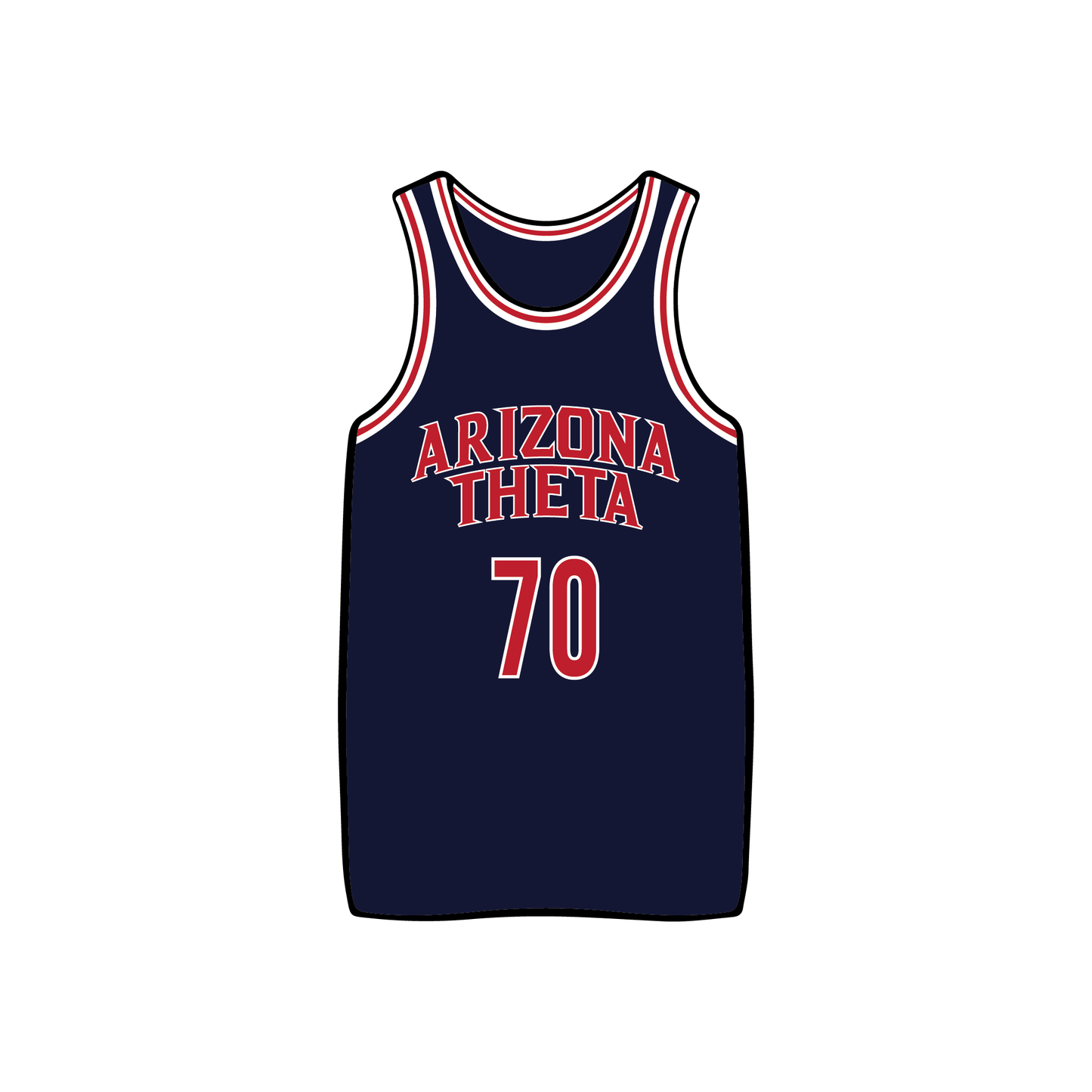 University of Arizona x Kappa Alpha Theta 'Work Week' Jersey