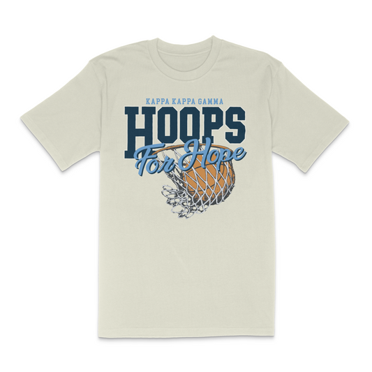 University of Arizona x Kappa Kappa Gamma 'Hoops for Hope 2025' Tee