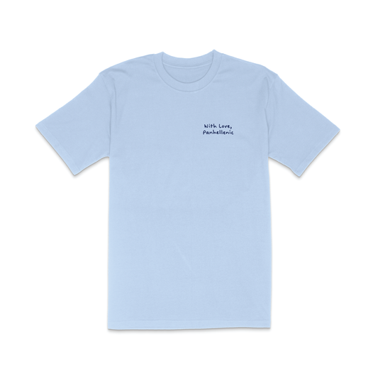 University of Arizona x 'Panhellenic Recruitment 2025 Blue' T-Shirt