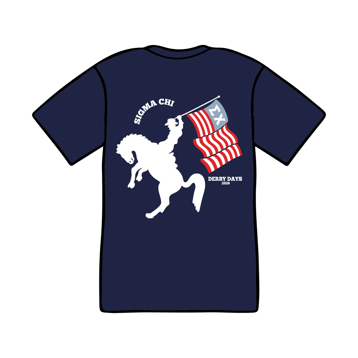 University of Arizona x Sigma Chi 'Derby Days 2026' Tshirt