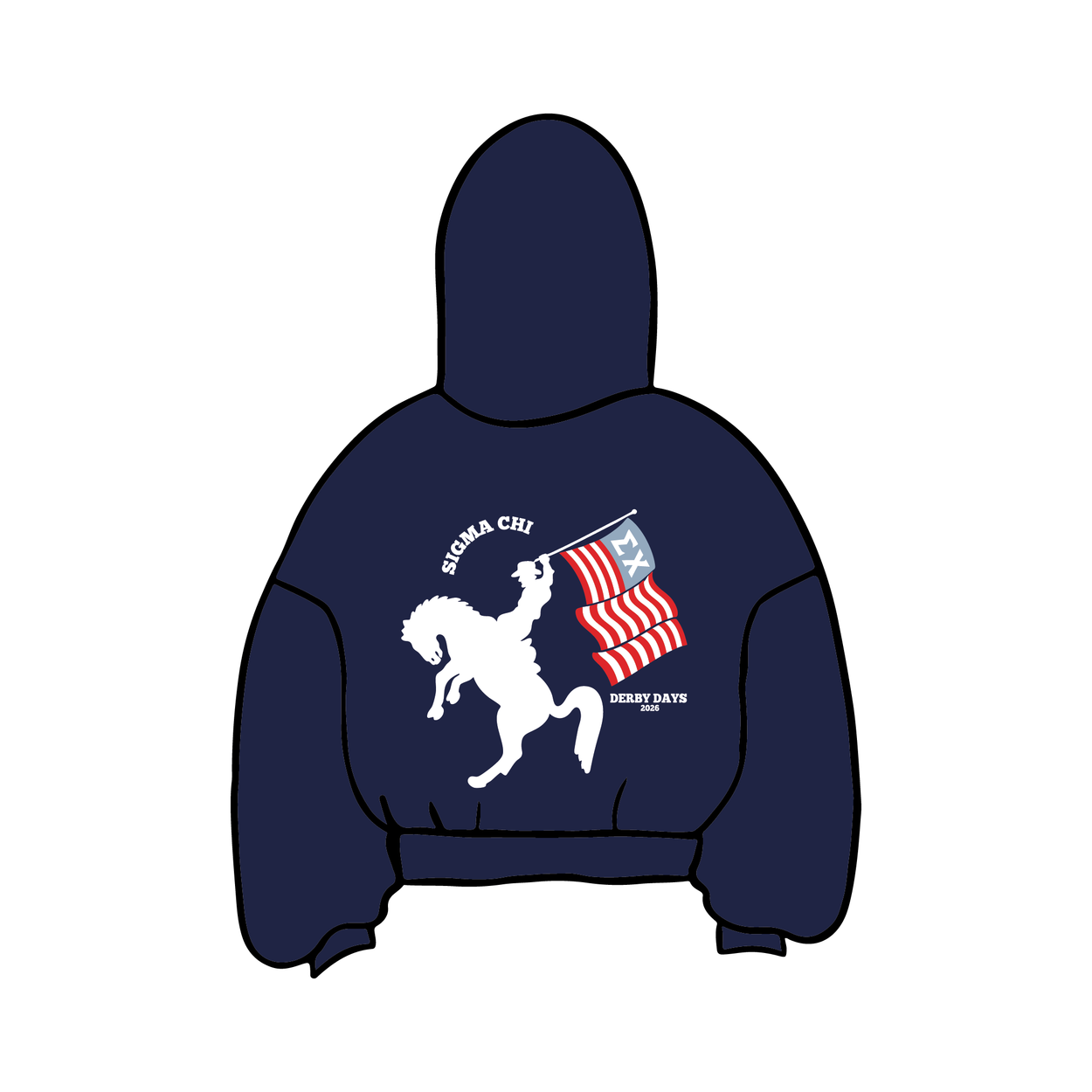 University of Arizona x Sigma Chi 'Derby Days 2026' Hoodie