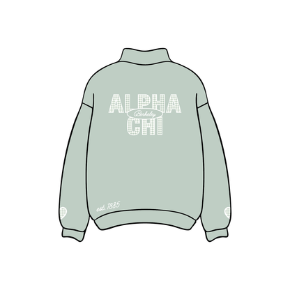 University of California, Berkeley x Alpha Chi Omega 'Spring Merch Drop' Mockneck