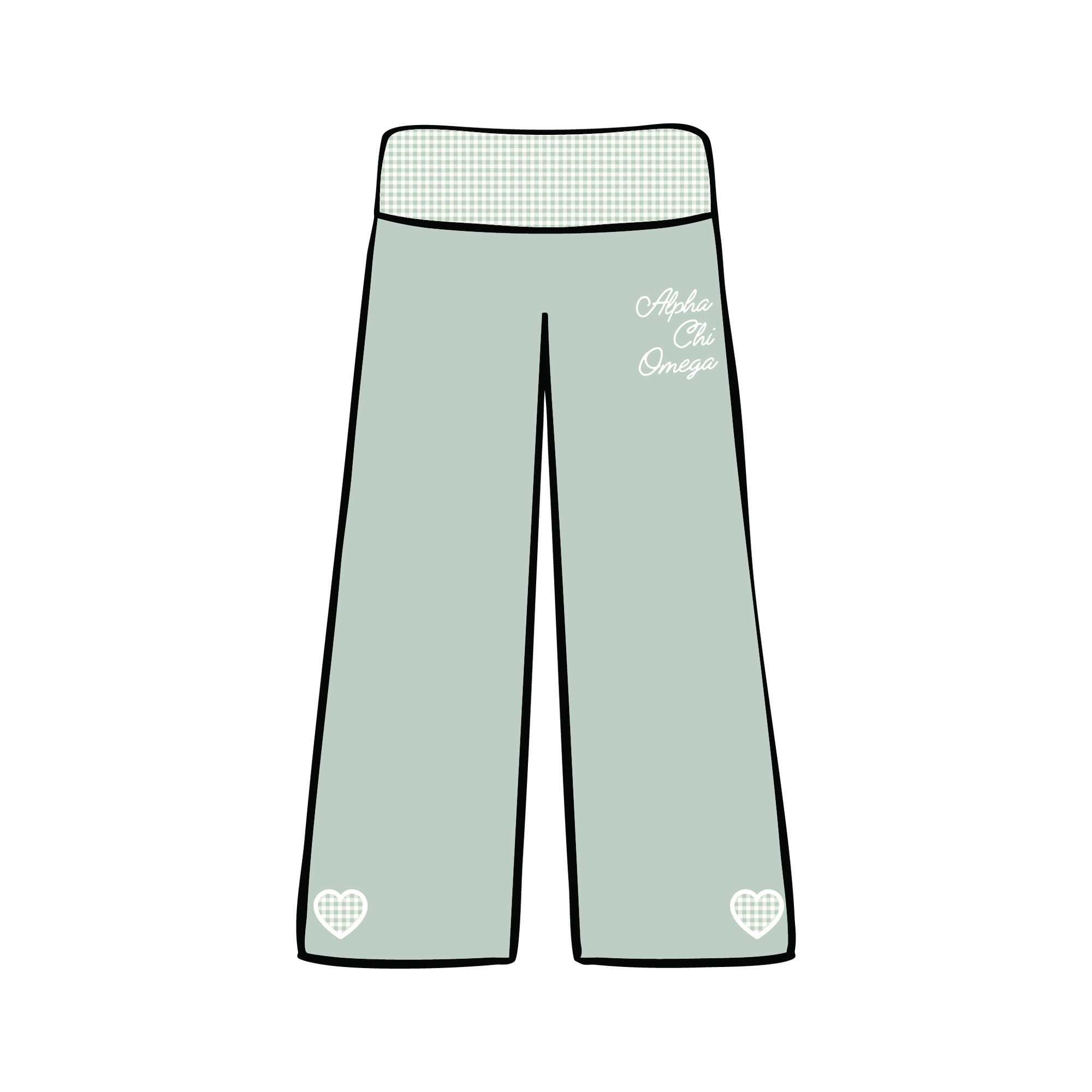 University of California, Berkeley x Alpha Chi Omega 'Spring Merch Drop' Sweatpants