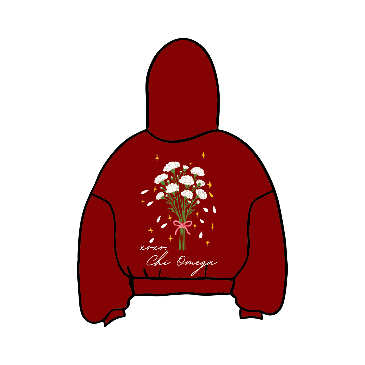University of California, Berkeley x Chi Omega 'Spring Drop' Hoodie