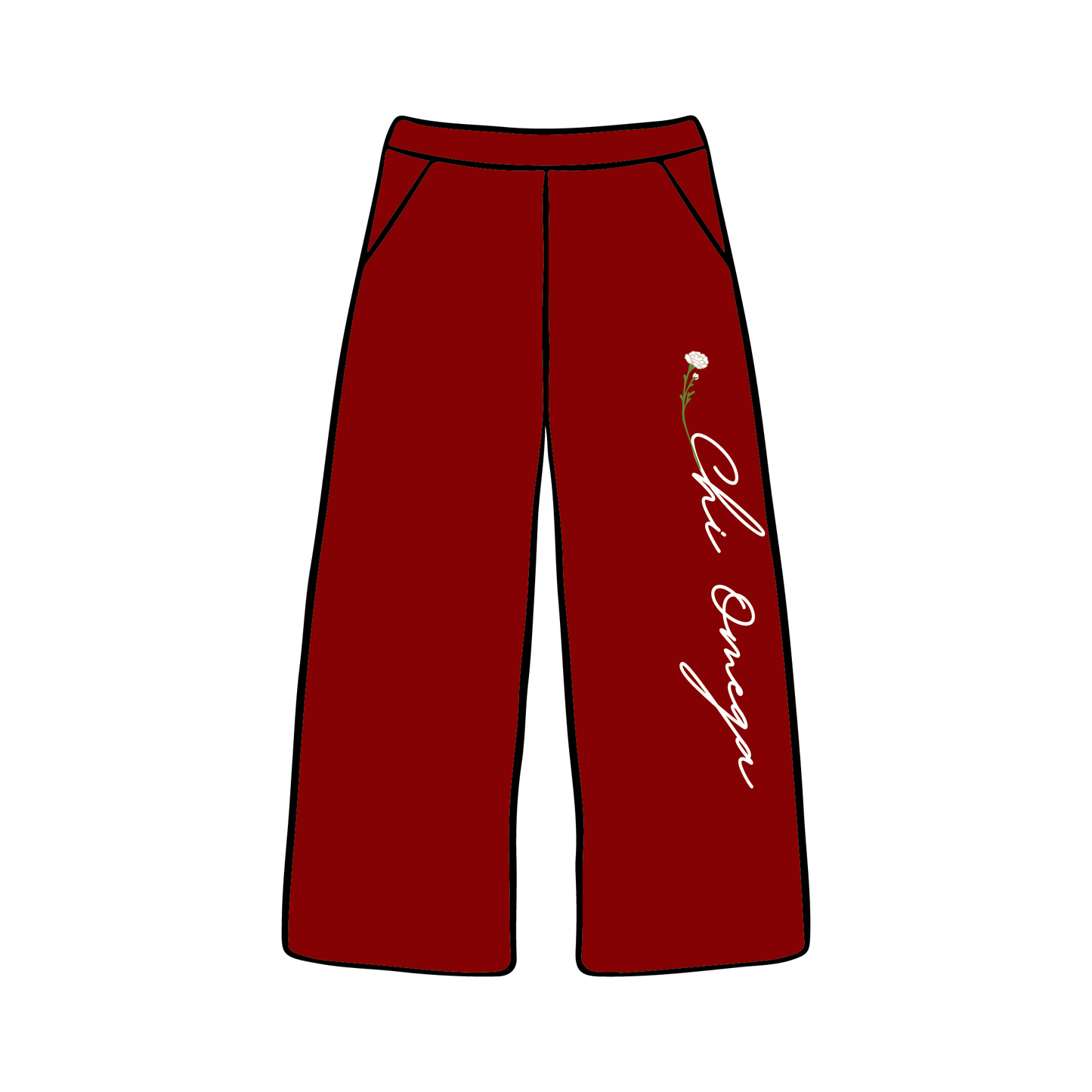 University of California, Berkeley x Chi Omega 'Spring Drop' Sweatpants