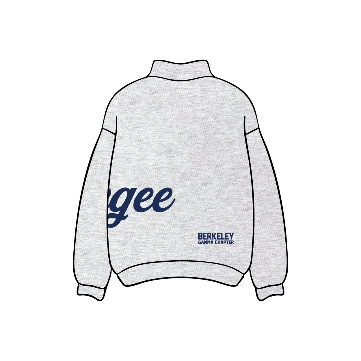 University of California, Berkeley x Delta Gamma 'Spring Merch!' Mockneck