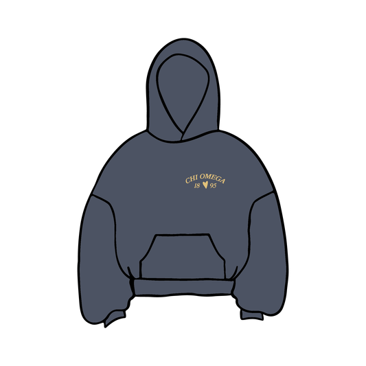 University of California, Los Angeles x Chi Omega 'Senior' Hoodie