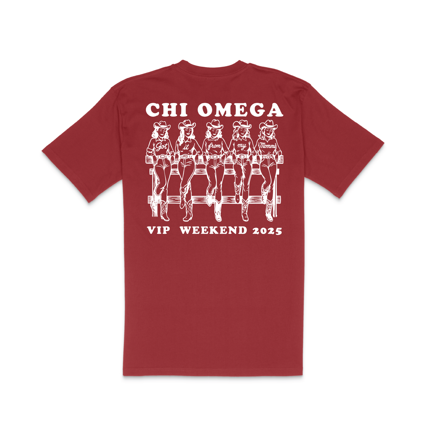 University of California, Los Angeles x Chi Omega 'VIP Weekend' Tee