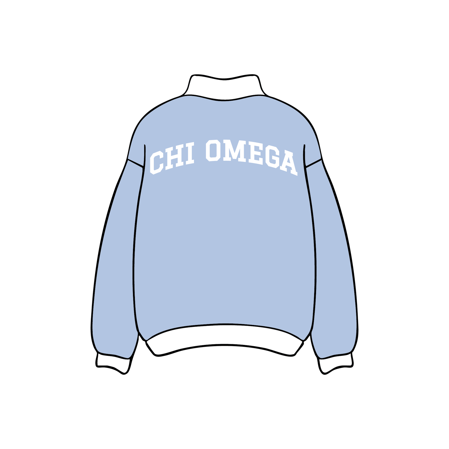 University of California, Los Angeles x Chi Omega 'Winter Drop 2026' Mockneck