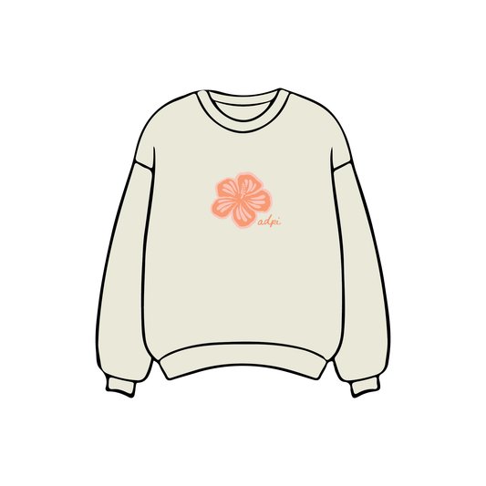 University of California, Santa Barbara x Alpha Delta Pi 'Spring Merch' Crewneck