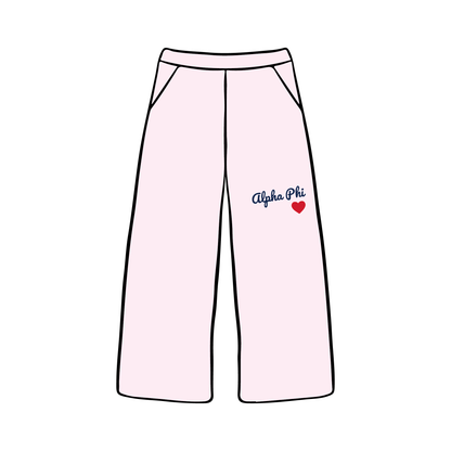 University of California, Santa Barbara x Alpha Phi 'Winter Merch' Sweatpants