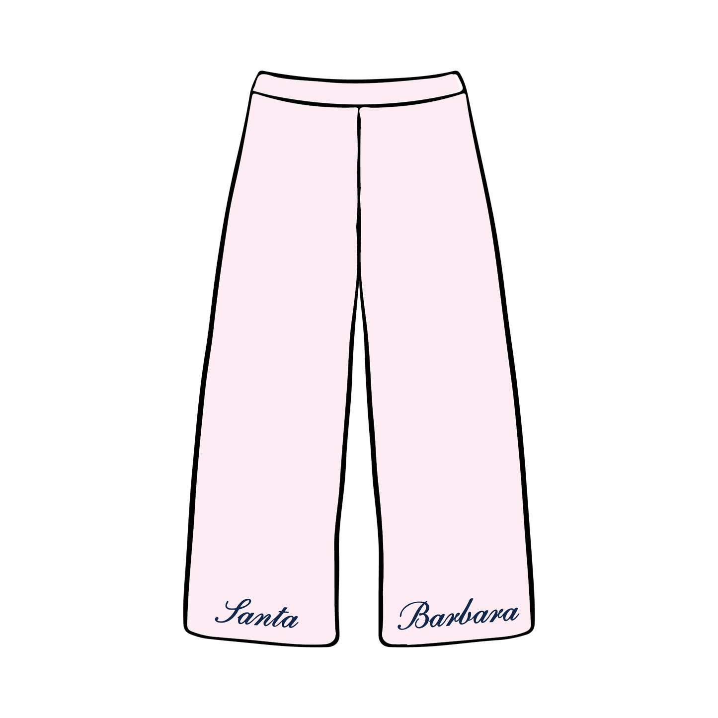 University of California, Santa Barbara x Alpha Phi 'Winter Merch' Sweatpants