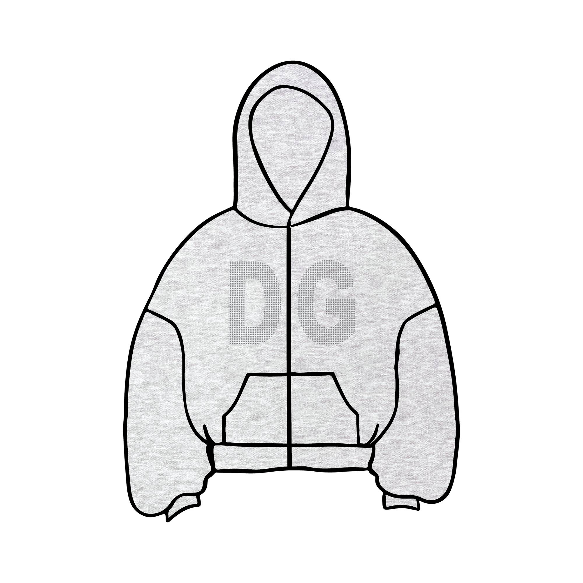 University of California, Santa Barbara x Delta Gamma 'Winter Q Drop' Hoodie