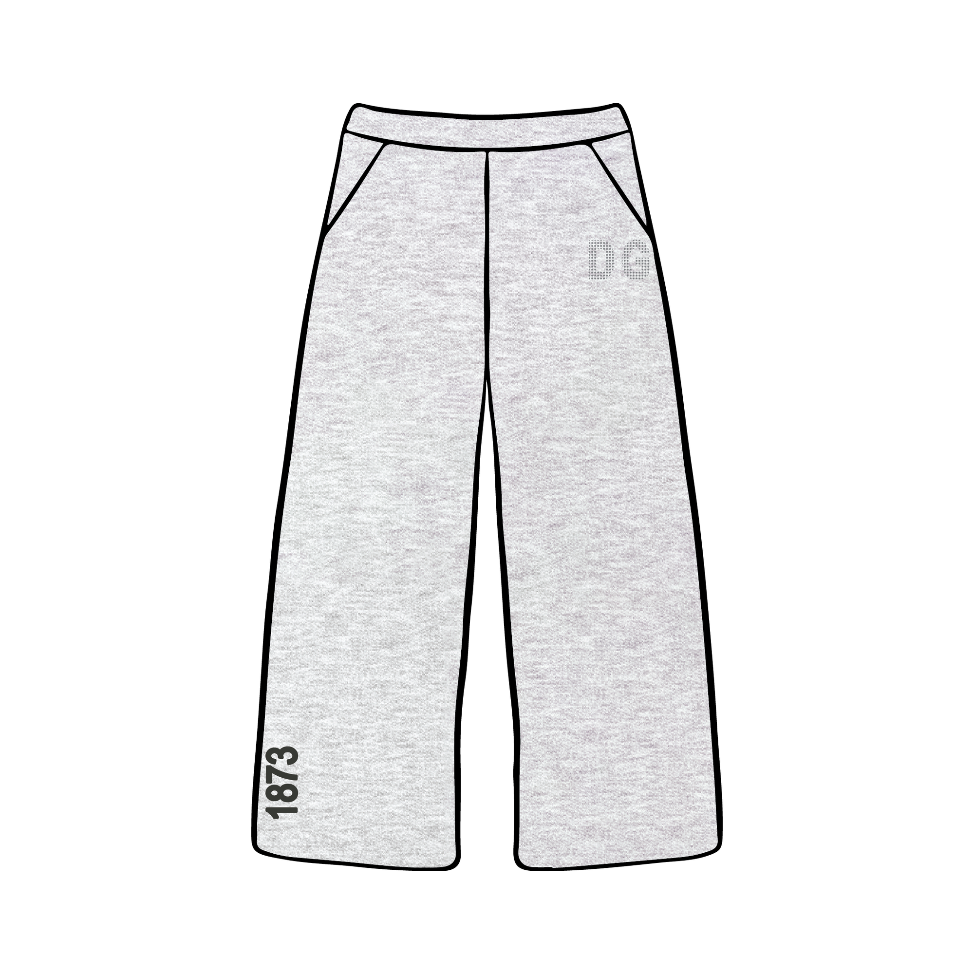 University of California, Santa Barbara x Delta Gamma 'Winter Q Drop' Sweatpants