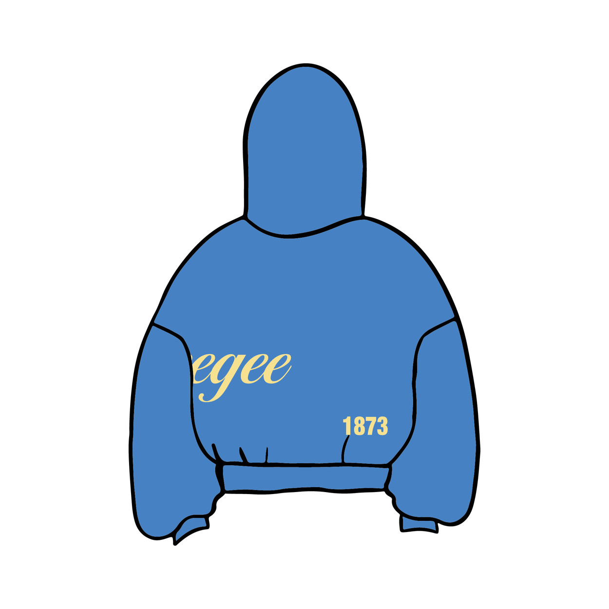 University of California, Santa Barbara x Delta Gamma 'Winter Q Drop' Hoodie