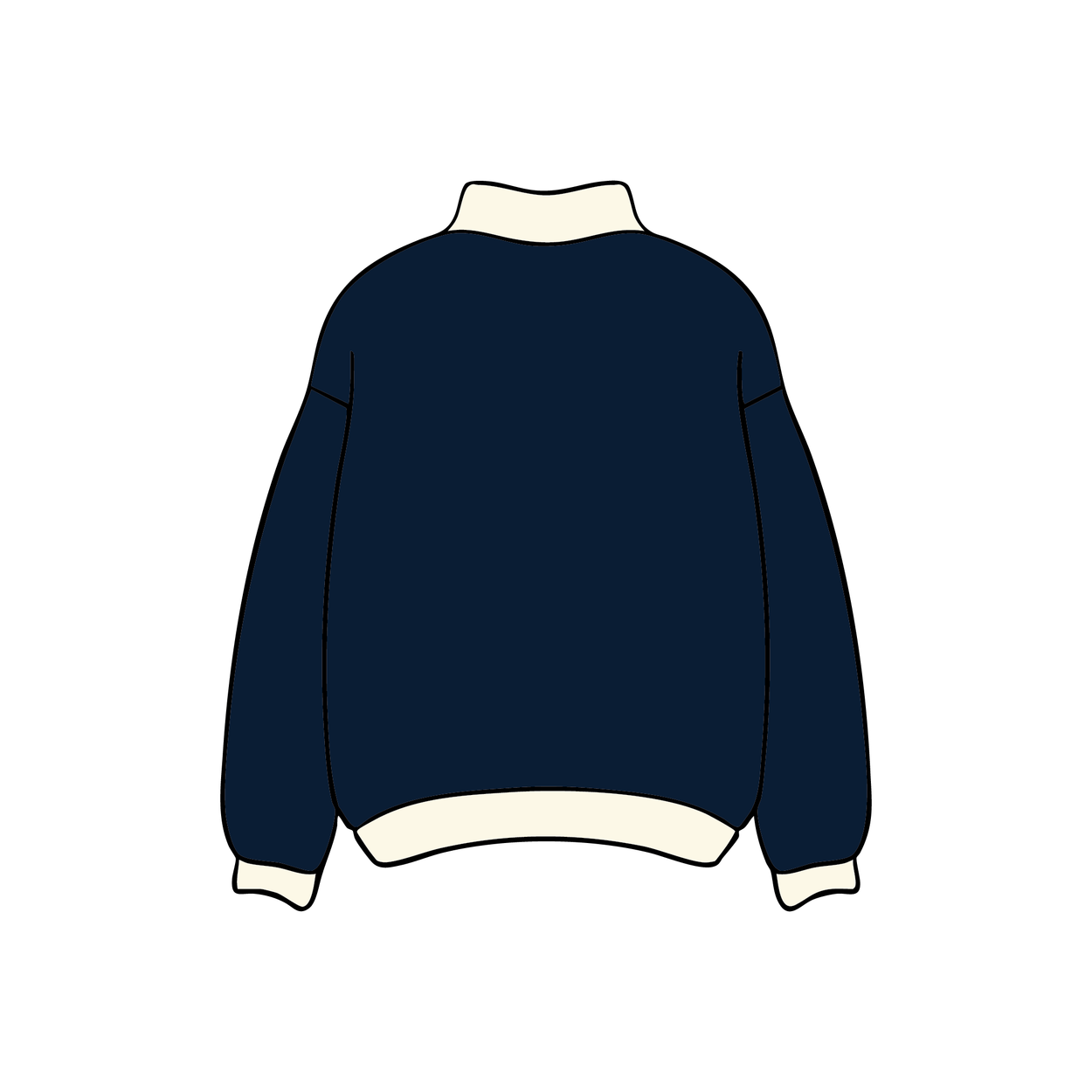 University of California, Santa Barbara x Gamma Phi Beta 'Spring Merch' Mockneck