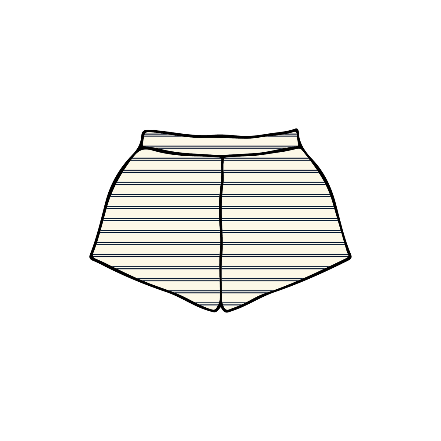 University of California, Santa Barbara x Gamma Phi Beta 'Spring Merch' Sweatshorts
