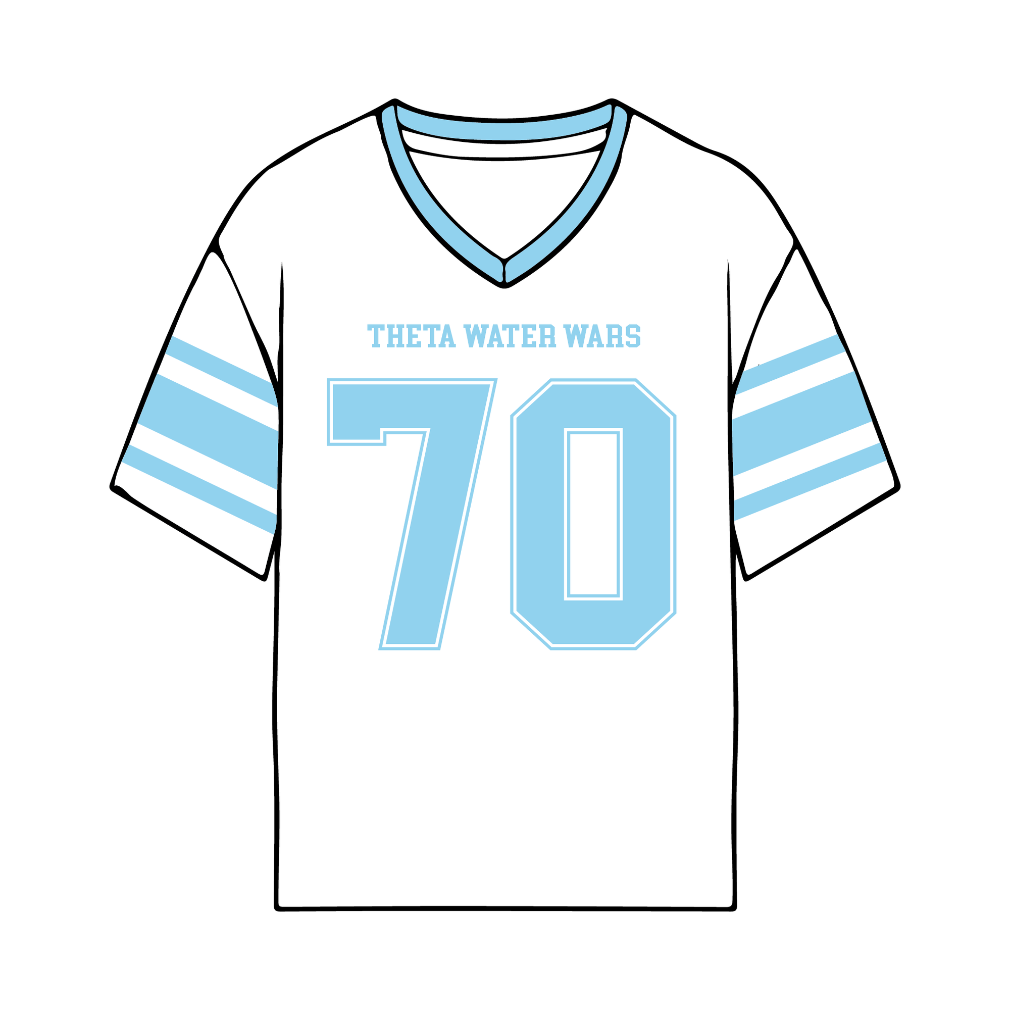 University of California, Santa Barbara x Kappa Alpha Theta 'Spring Philanthropy' Jersey