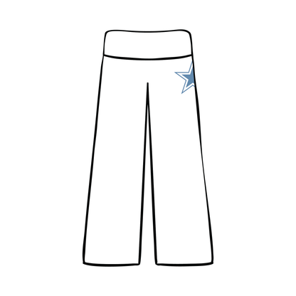University of Central Florida x Alpha Xi Delta Mock 'recruitment set' Foldover Pants